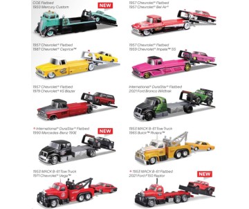 Maisto 1/64 Design Elite Transport Assortment (6 Pack)