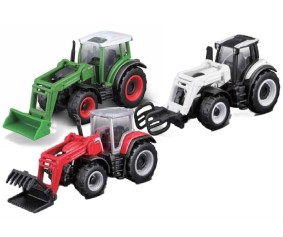Maisto Mini Work Machines Tractor + Frontloader Asmt. (48 Pack)