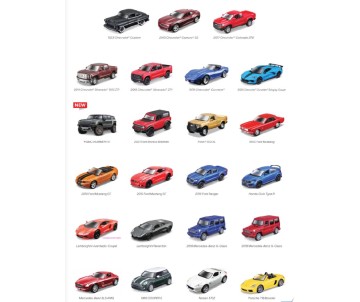 Maisto Power Racer Assortment (36 Pack)