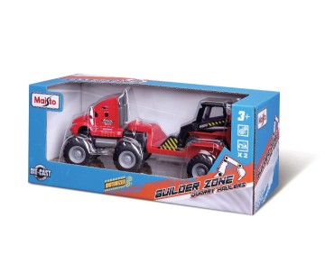 Maisto Builder Zone Quarry Haulers (6 Pack)