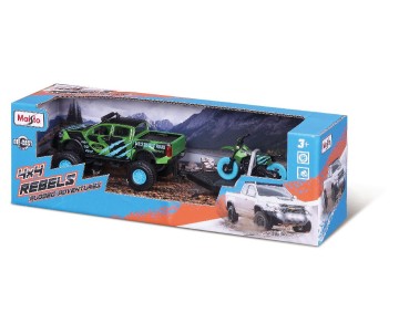 Maisto 4x4 Rebels Rugged Adventures (3 Styles) (16 Pack)