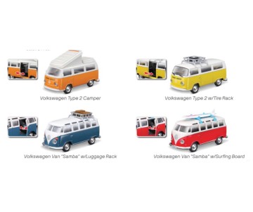 Maisto Week-Enders : Volkswagen Van Samba (24 pack)
