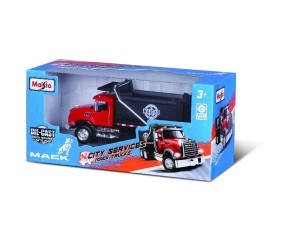 Maisto City Services MACK Trucks (24 Pack)