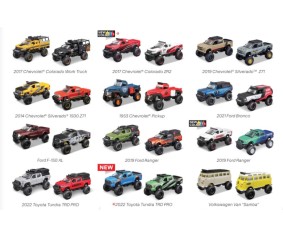 Maisto 4x4 Rebels (18 Pack)