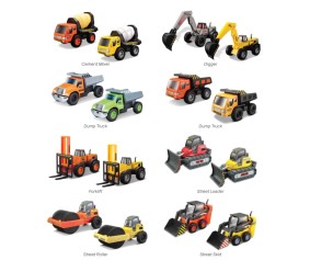 Maisto Builder Zone Assortment (12 Pack)
