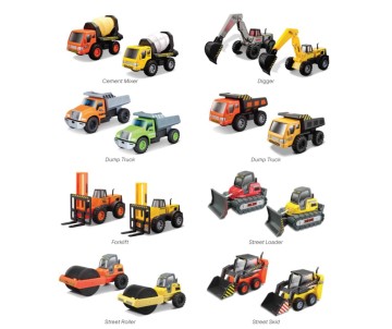 Maisto Builder Zone Assortment (12 Pack)
