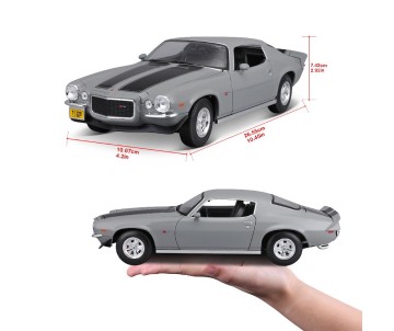 Maisto 1/18 SE 1971 Chevrolet Camaro - Gray