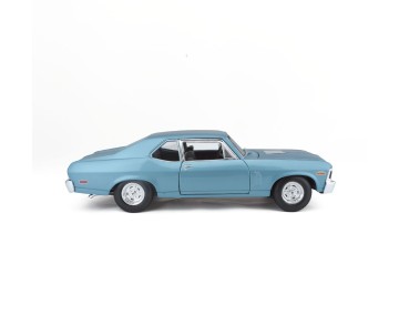 Maisto 1/18 SE 1970 Chevrolet Nova SS Coupe - Metallic Blue