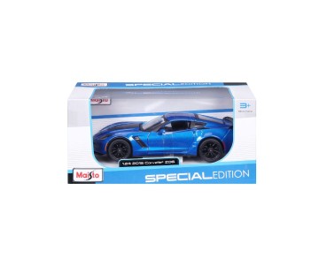 Maisto 1/24 SE 2015 Chevrolet Corvette  ZO6 - Metallic Blue