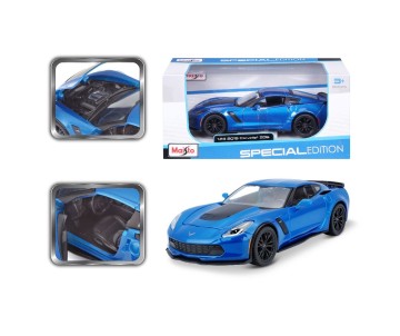 Maisto 1/24 SE 2015 Chevrolet Corvette  ZO6 - Metallic Blue
