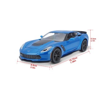 Maisto 1/24 SE 2015 Chevrolet Corvette  ZO6 - Metallic Blue