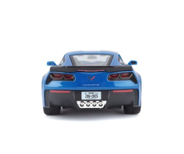 Maisto 1/24 SE 2015 Chevrolet Corvette  ZO6 - Metallic Blue