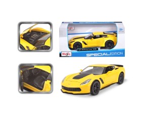 Maisto 1/24 SE 2015 Chevrolet Corvette  ZO6 - Yellow