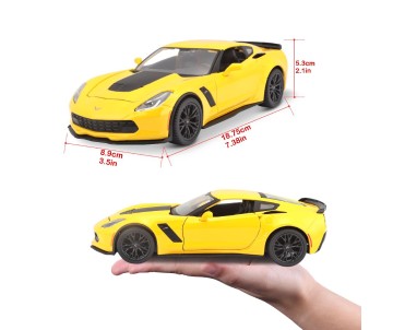 Maisto 1/24 SE 2015 Chevrolet Corvette  ZO6 - Yellow