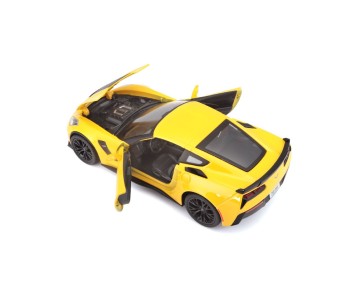 Maisto 1/24 SE 2015 Chevrolet Corvette  ZO6 - Yellow