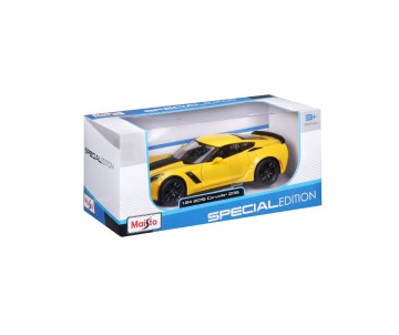 Maisto 1/24 SE 2015 Chevrolet Corvette  ZO6 - Yellow
