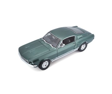 Maisto 1/18 SE 1967 Ford Mustang GTA Fastback - Metallic Green