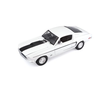 Maisto 1/18 SE 1968 Ford Mustang GT Cobra Jet  - White