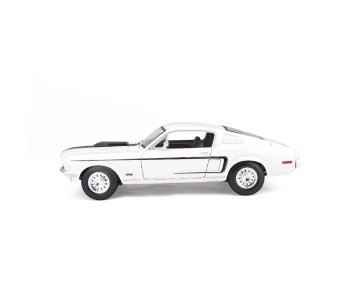 Maisto 1/18 SE 1968 Ford Mustang GT Cobra Jet  - White