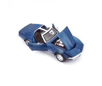 Maisto 1/24 Special Edition 1970 Chevrolet Corvette (Metallic Blue)