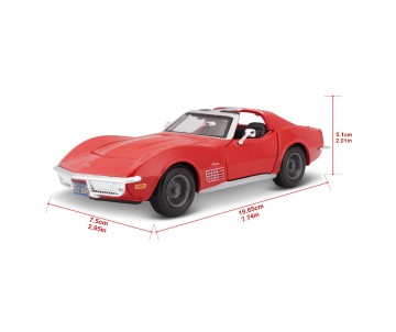 Maisto 1/24 SE 1970 Chevrolet Corvette - Red