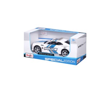 Maisto 1/24 SE 2010 Chevrolet Camaro SS Police - White