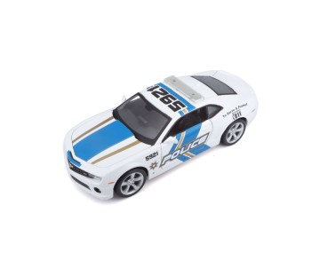Maisto 1/24 SE 2010 Chevrolet Camaro SS Police - White