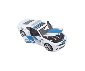 Maisto 1/24 SE 2010 Chevrolet Camaro SS Police - White