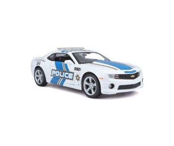Maisto 1/24 SE 2010 Chevrolet Camaro SS Police - White