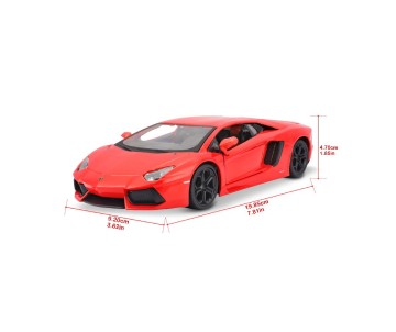 Maisto 1/24 Special Edition Lamborghini Aventador LP 700-4 (Metallic Orange)