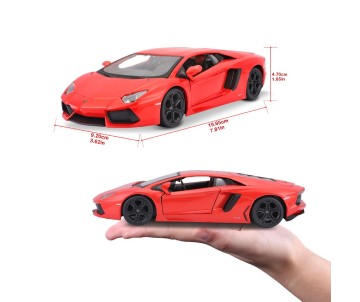 Maisto 1/24 Special Edition Lamborghini Aventador LP 700-4 (Metallic Orange)
