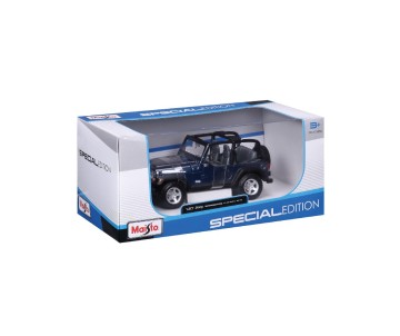 Maisto 1/27 Special Edition Jeep Wrangler Rubicon (Metallic Blue)