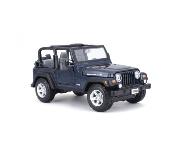 Maisto 1/27 Special Edition Jeep Wrangler Rubicon (Metallic Blue)