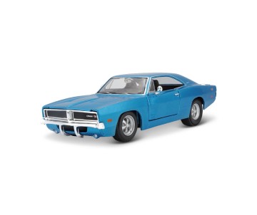 Maisto 1/25 SE 1969 Dodge Charger R/T - Metallic Blue