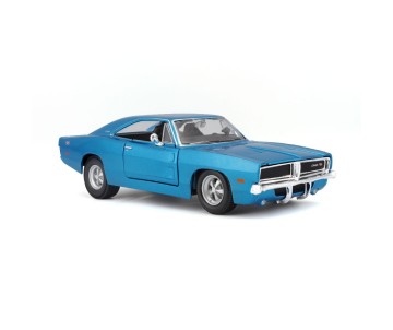 Maisto 1/25 SE 1969 Dodge Charger R/T - Metallic Blue