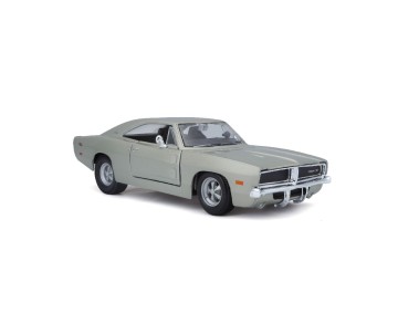 Maisto 1/25 SE 1969 Dodge Charger R/T - Silver