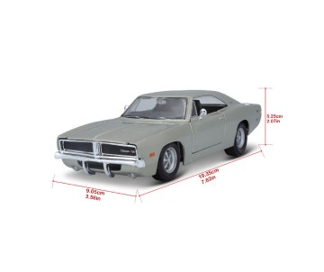Maisto 1/25 SE 1969 Dodge Charger R/T - Silver