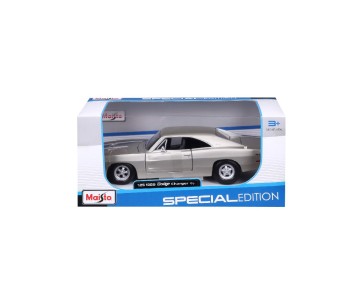 Maisto 1/25 SE 1969 Dodge Charger R/T - Silver