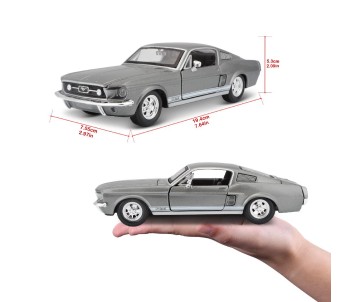 Maisto 1/24 SE 1967 Ford Mustang GT - Metallic Grey