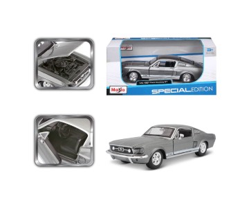 Maisto 1/24 SE 1967 Ford Mustang GT - Metallic Grey