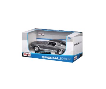 Maisto 1/24 SE 1967 Ford Mustang GT - Metallic Grey