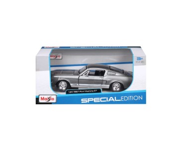 Maisto 1/24 SE 1967 Ford Mustang GT - Metallic Grey