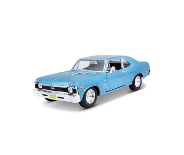 Maisto 1/24 SE 1970 Chevrolet Nova SS - Metallic Blue