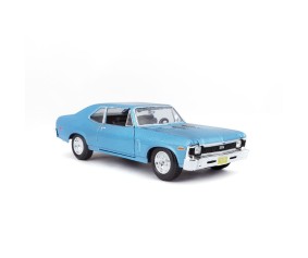 Maisto 1/24 SE 1970 Chevrolet Nova SS - Metallic Blue