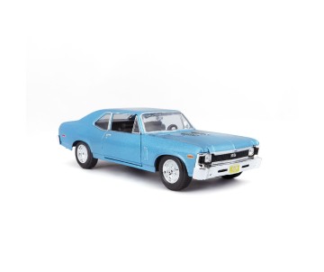 Maisto 1/24 SE 1970 Chevrolet Nova SS - Metallic Blue
