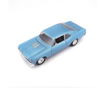 Maisto 1/24 SE 1970 Chevrolet Nova SS - Metallic Blue