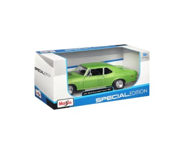 Maisto 1/24 Special Edition 1970 Chevrolet Nova SS (Metallic Lime Green)