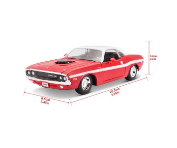 Maisto 1/24 SE 1970 Dodge Challenger R/T Coupe - Red