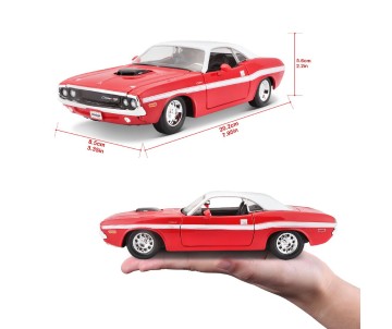 Maisto 1/24 SE 1970 Dodge Challenger R/T Coupe - Red