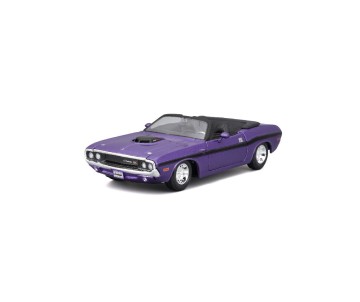 Maisto 1/24 SE 1970 Dodge Challenger R/T Convertible - Purple